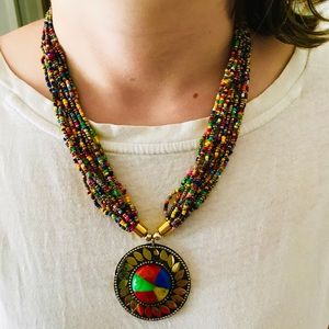 Handmade Indian necklace